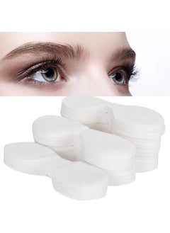 Brrnoo 600pcs Eye Mask PaperDisposable Cotton Ultrathin Eye Mask Paper DIY Beauty Salon Eye Mask SheetEye Masks Toner Lotion Paper 