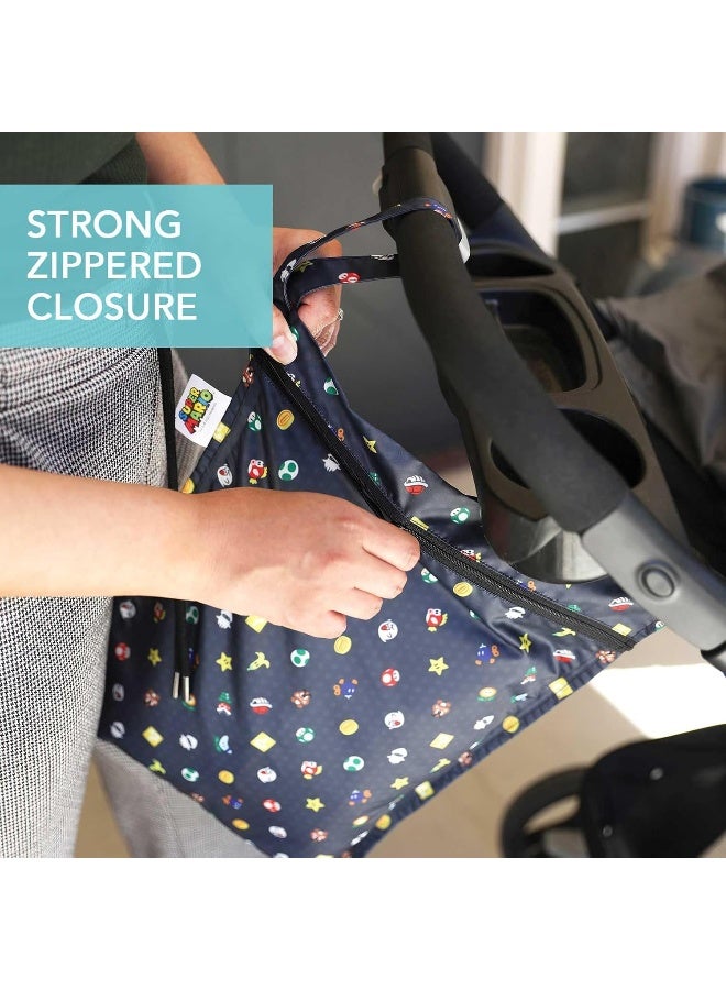 Bumkins Reusable Waterproof Wet Bag with Zipper - Image 4