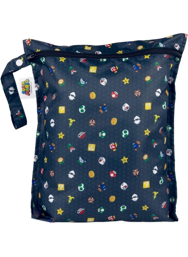 Bumkins Reusable Waterproof Wet Bag with Zipper - Image 1