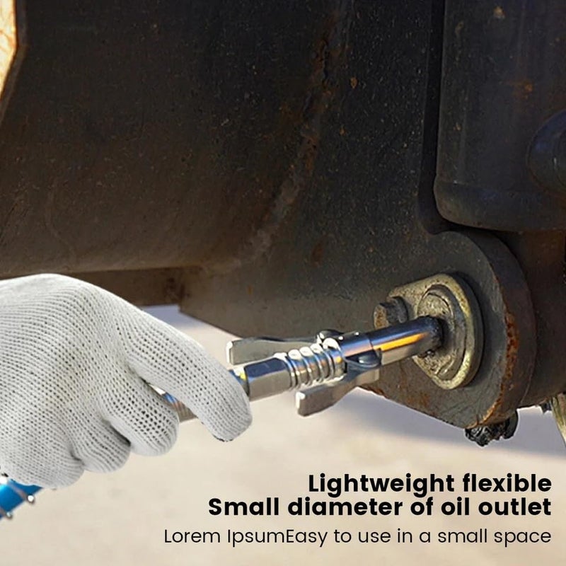 ZLXFT Grease Gun Mouthpiece, G Coupler for Grease Gun, Grease Gun Coupling Grease Gun, Mouthpiece Coupling for Cone Grease Nipple Grease Gun for All Types of Grease Guns - Image 2