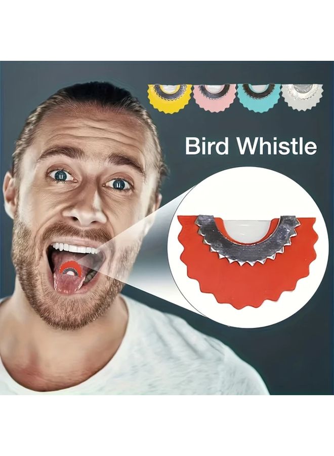 5pcs Realistic Bird Whistle Plastic Metal Pet Toys with Chirping Sounds for Parrot Training Accessory - Image 1