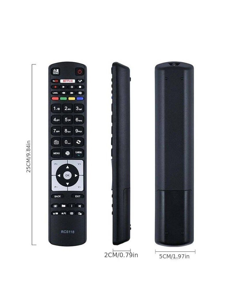 HITACHI Smart TV Remote Control With LED LCD Universal Infrared RC5118 IR ABS Replacement For Hitachi - Image 2