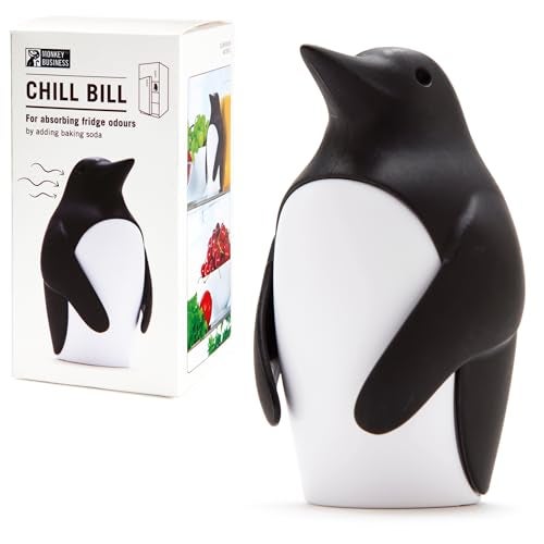 Monkey Business Chill Bill Refrigerator Deodorizer, Baking Soda Container, Baking Soda Fridge, Baking Soda Fridge Deodorizer, Cute Gifts, Kitchen Gadgets - Image 1