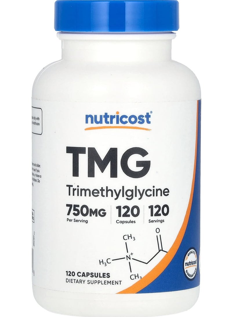 TMG، 750 مجم، 120 كبسولة