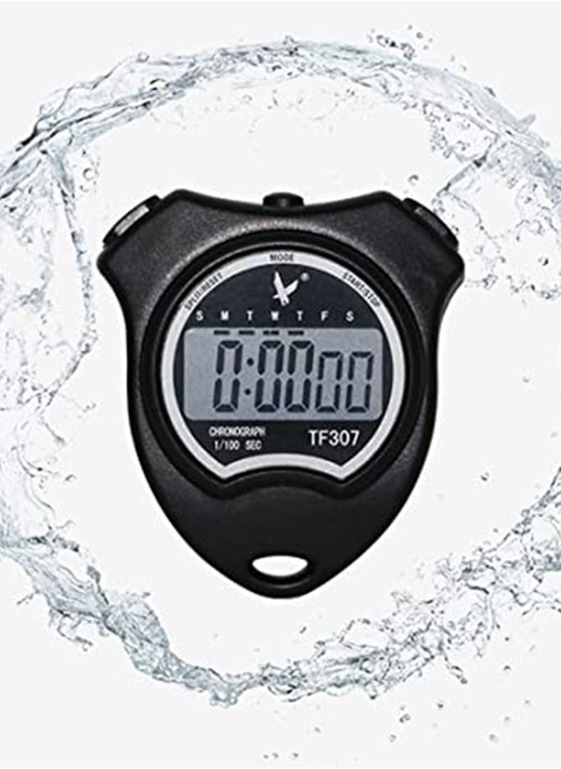 SYOSI - Timer, Professional Digital Sports Stopwatch Timer, Shockproof Stopwatch with Extra Large Number Display, Great for School Community or Personal, Track Field Events and Swim Events - Image 1