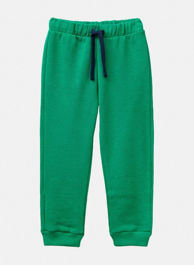 Benetton Boys Logo Print Sweatpants - Image 1