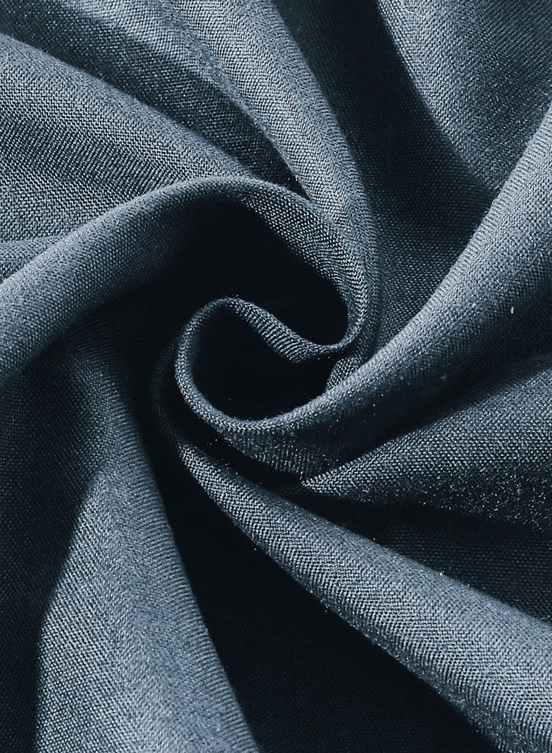 Sleep Night 6 Pieces Comforter Set King Size 220 X 240 Cm Dual color Reversible Bedding Set for All Seasons - Image 3