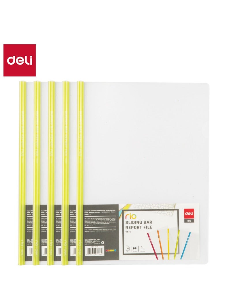 Deli E5530 Report File - A4, Assorted Colors - Image 4