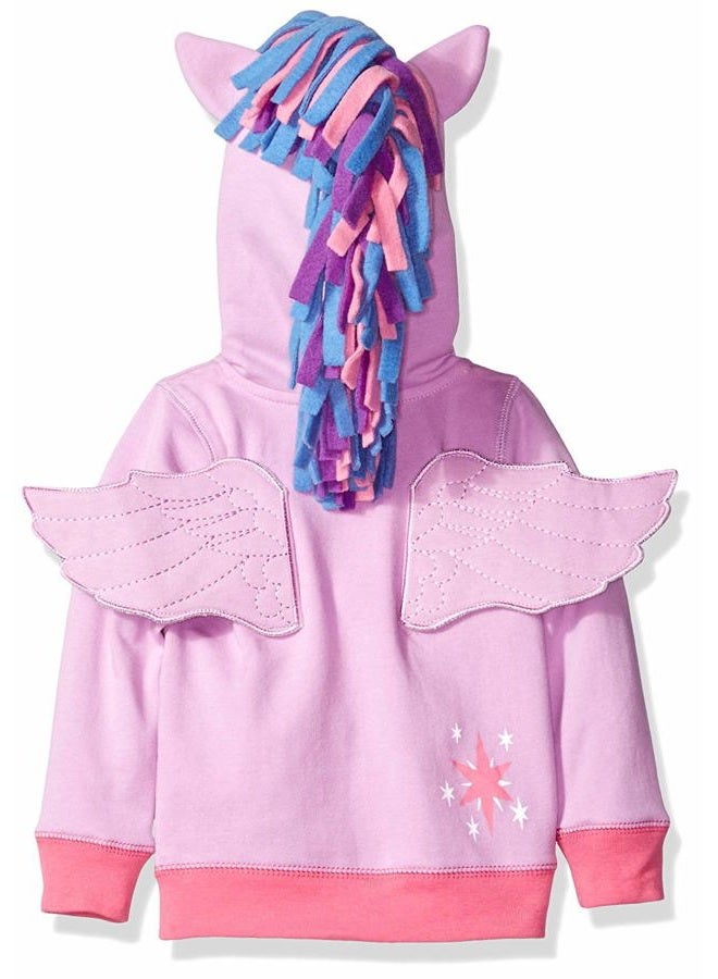 my little Pony Girls' Twilight Sparkle Cosplay Hoodie, Twilight Sparkle, 16 - Image 2
