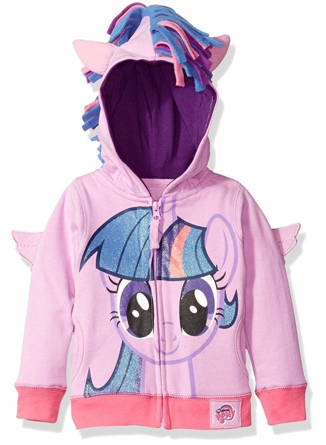 my little Pony Girls' Twilight Sparkle Cosplay Hoodie, Twilight Sparkle, 16 - Image 1