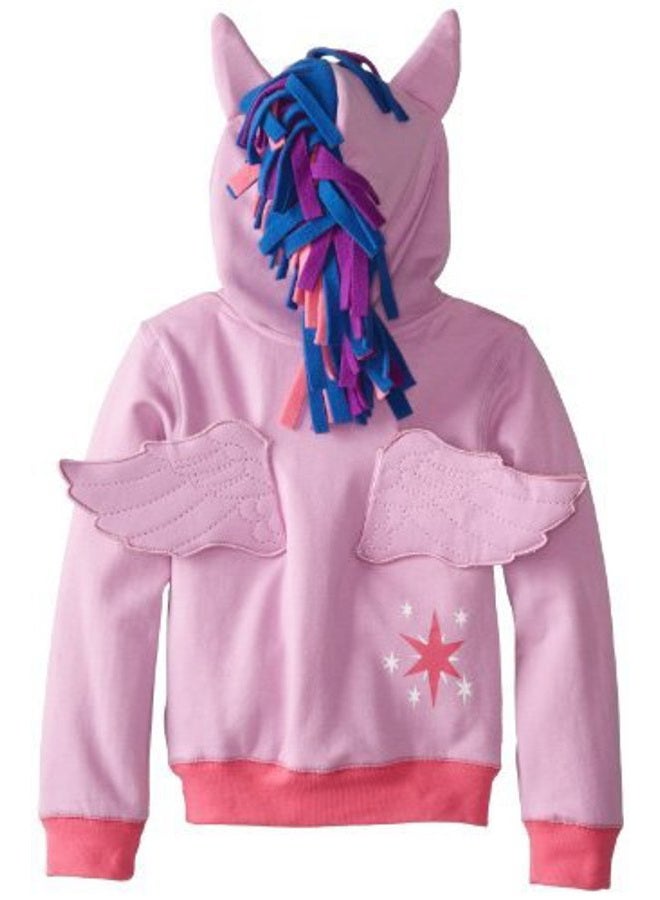 my little Pony Girls' Twilight Sparkle Cosplay Hoodie, Twilight Sparkle, 16 - Image 3