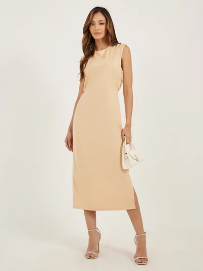 Styli Sleeveless Midi Dress