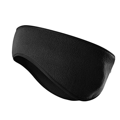 JOEYOUNG Fleece Ear Warmers for Men Women Kids - Winter Headband Ear Muffs Ear Covers for Cold Weather Running Cycling Ski - Image 1