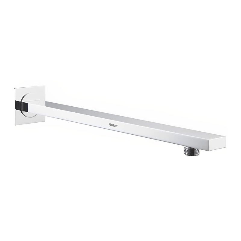 Ruhe® 15inch Rectangular Shower Arm | Premium Grade Stainless Steel Square Shower Arm with Flange (Chrome Finish) - Image 5