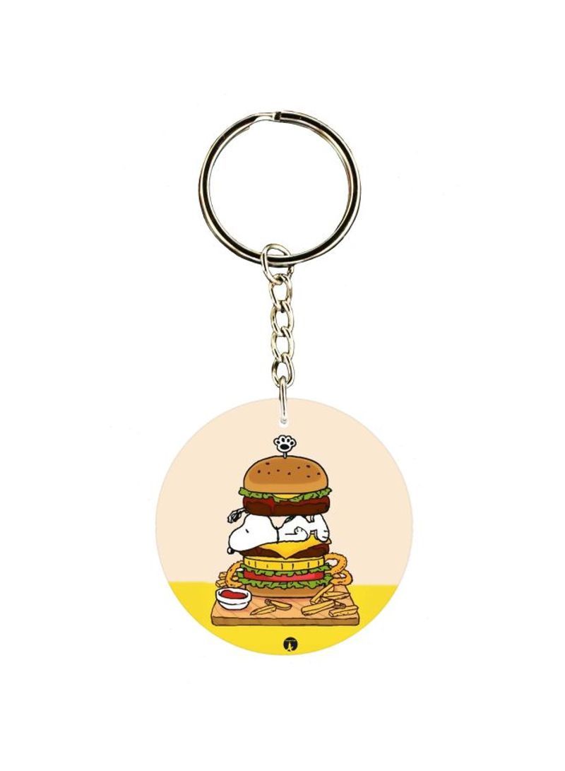 RKN Cartoon Themed Single Sided Key Chain