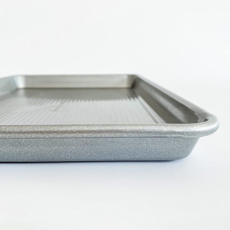 USA Pan Nonstick Half Sheet Pan and Quarter Sheet Pan, Set of 2, Aluminized Steel - Image 3