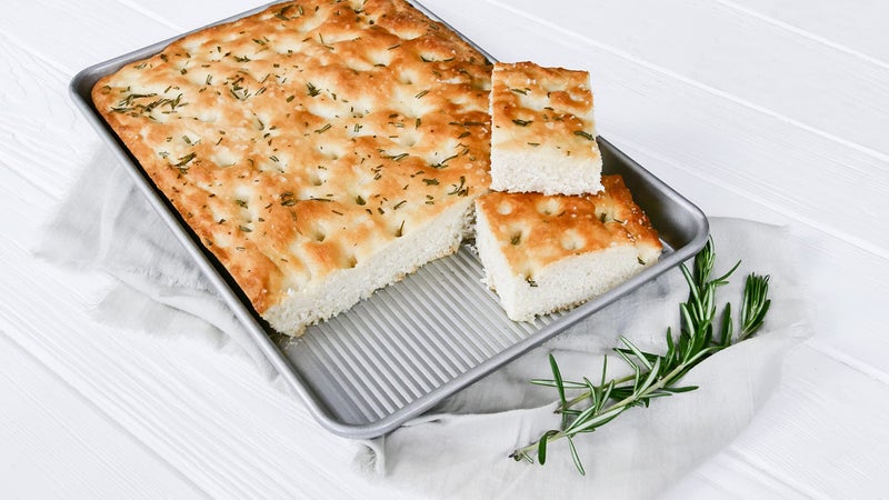 USA Pan Nonstick Half Sheet Pan and Quarter Sheet Pan, Set of 2, Aluminized Steel - Image 5