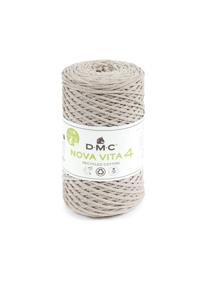 DMC NOVA Vita 4 Recycled Cotton Yarn color 131 - Image 1