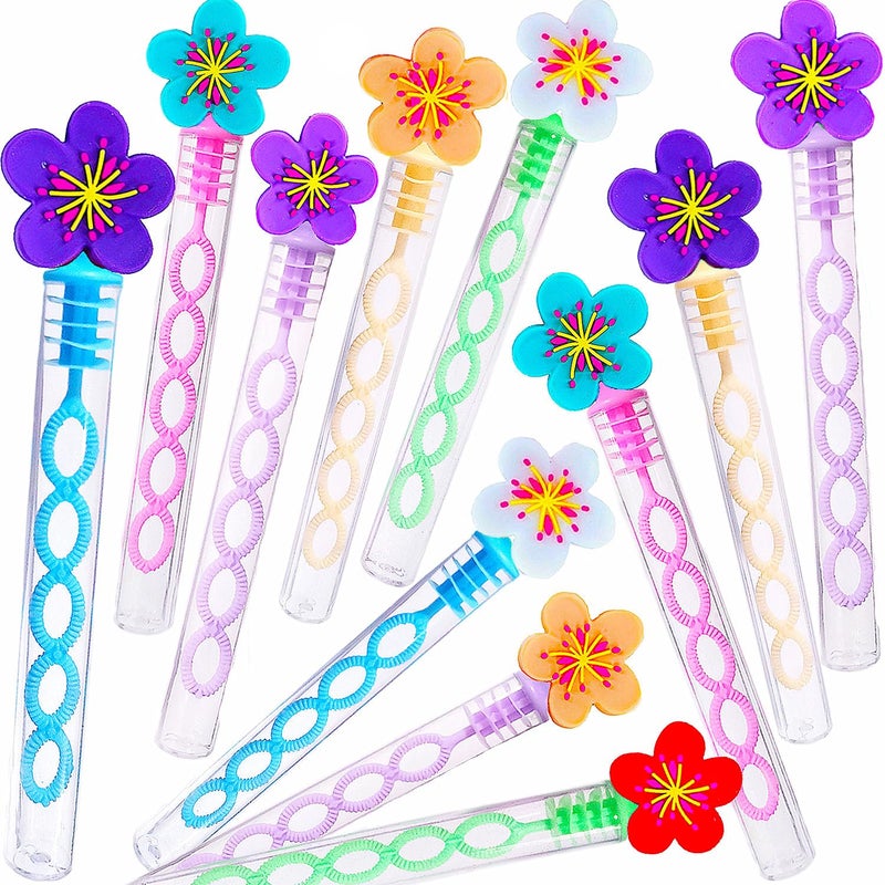 PSDFH 24 Packs Mini Bulk Tree Bubble Wands for School Beach Pool Theme Summer Party Supplies - Image 3
