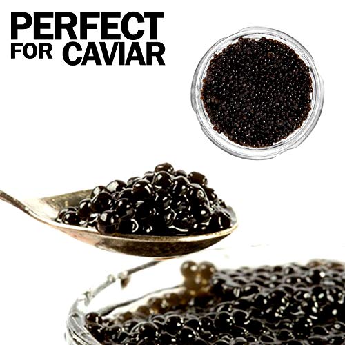 Caviar Line Small Mini Glass Jars With Tin Lids - 24 pack x 1.75 oz – All Purpose Empty Storage Jars - Image 5