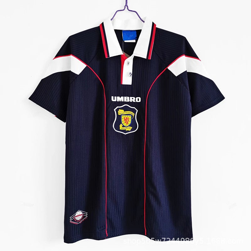 1990 Germany Scotland Main Retro Retro Field Player Version Jersey Germany Muller Kros Havertz Jersey - Image 1