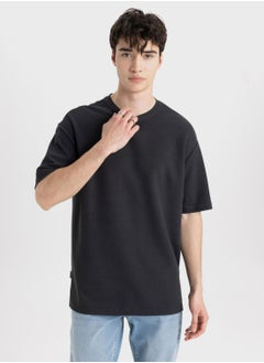 DeFacto Comfort Fit Crew Neck T-Shirt  - Image 3