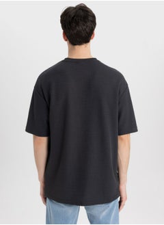 DeFacto Comfort Fit Crew Neck T-Shirt  - Image 2