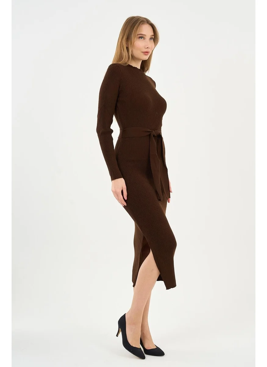 Alexander Gardi Alexandergardı Corded Long Knitwear DRESS (A92045-S)