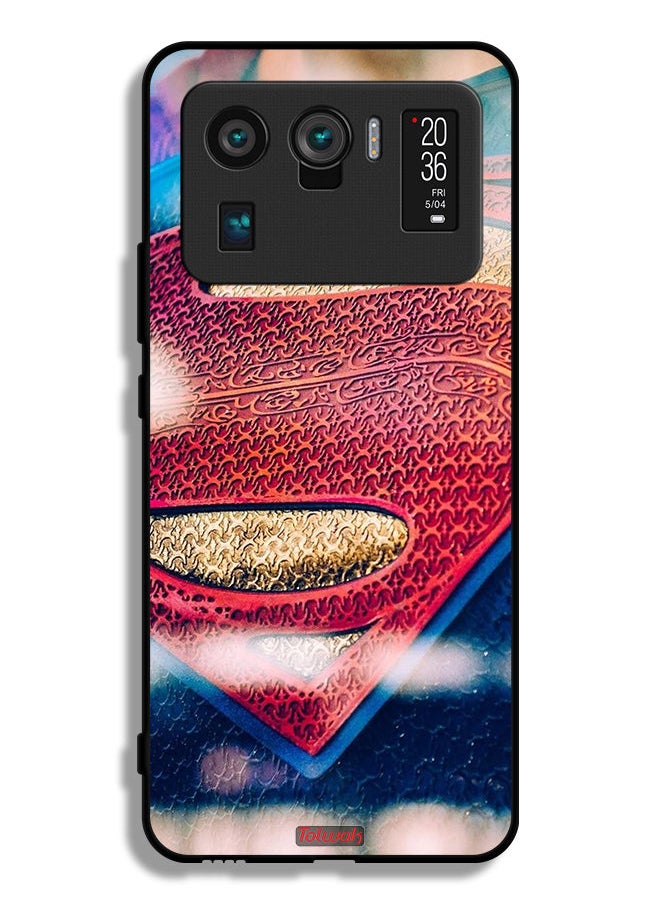Tolwak - Xiaomi Mi 11 Ultra Protective Case Cover Superman Logo - Image 1