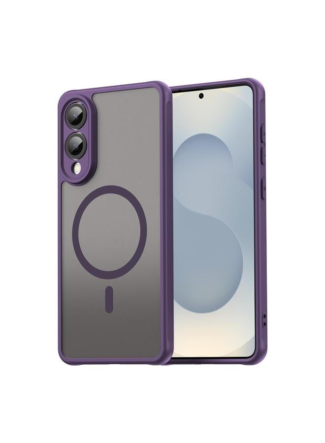 S-TOP Case For Samsung Galaxy S25 Edge 5G Fan Dun Series TPU Hybrid PC Frosted Magsafe Phone Case - Image 1