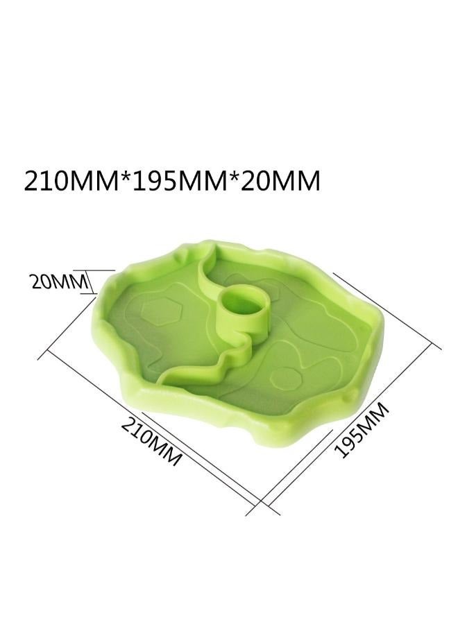 NomoyPet Automatic Reptile Feeders | Water Turtle Food and Water Bowl |Small Animal Dispenser Bottle for Aquarium Ornament Terrarium Dish Plate Lizards Tortoises or Reptiles - Image 5