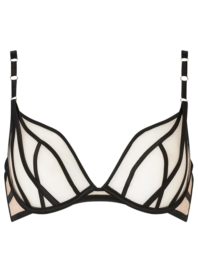 Ann Summers Ann Summers Sheer Desire Non Pad Plunge Bra