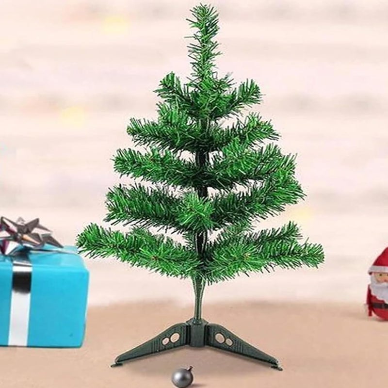 PaMeG Christmas Tree 2 Feet Christmas Tree with Hanging Ornament Table Top Christmas Tree and Ornament for Home Office Decorations 2 Feet - Image 2