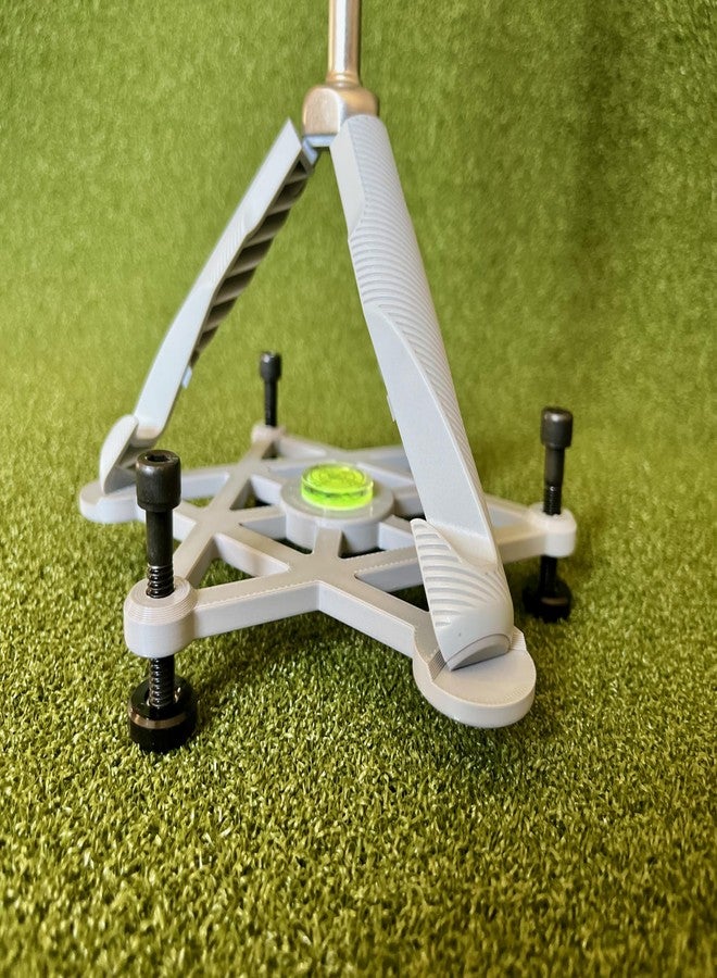Tower Golf Leveling Stand for Rapsodo® MLM2Pro™ Prersonal Launch Monitor for The Most Accurate Readings (Wide Base) - Image 2