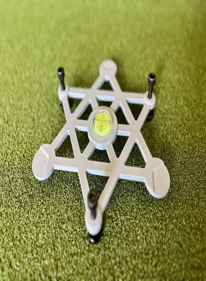 Tower Golf Leveling Stand for Rapsodo® MLM2Pro™ Prersonal Launch Monitor for The Most Accurate Readings (Wide Base) - Image 3