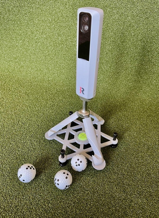 Tower Golf Leveling Stand for Rapsodo® MLM2Pro™ Prersonal Launch Monitor for The Most Accurate Readings (Wide Base) - Image 1