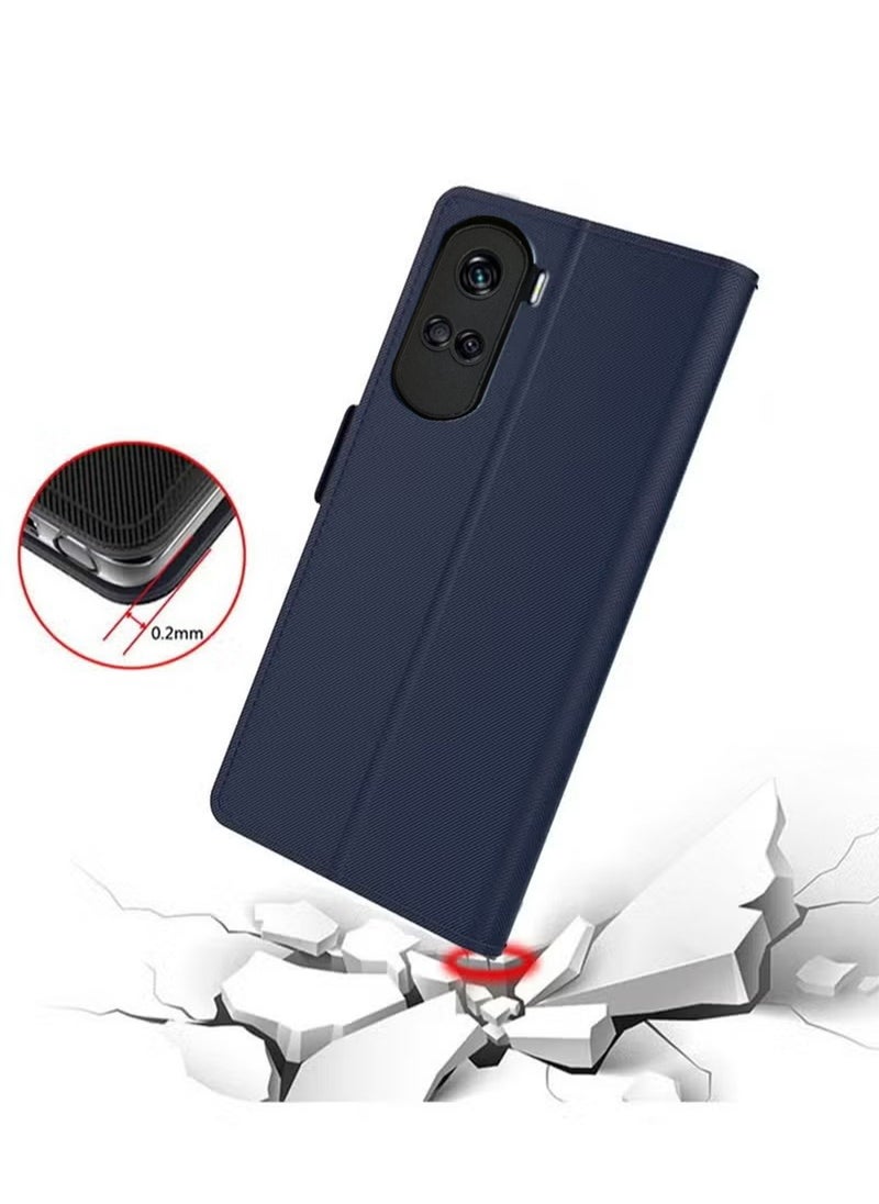 X-level - Honor 90 Lite 5G Case Phone Back Cover PU Leather Flip Wallet With Card Slots Shockproof Protective Anti-Scratch Anti-Fingerprints Anti-scratches Accessories Cover - Image 1