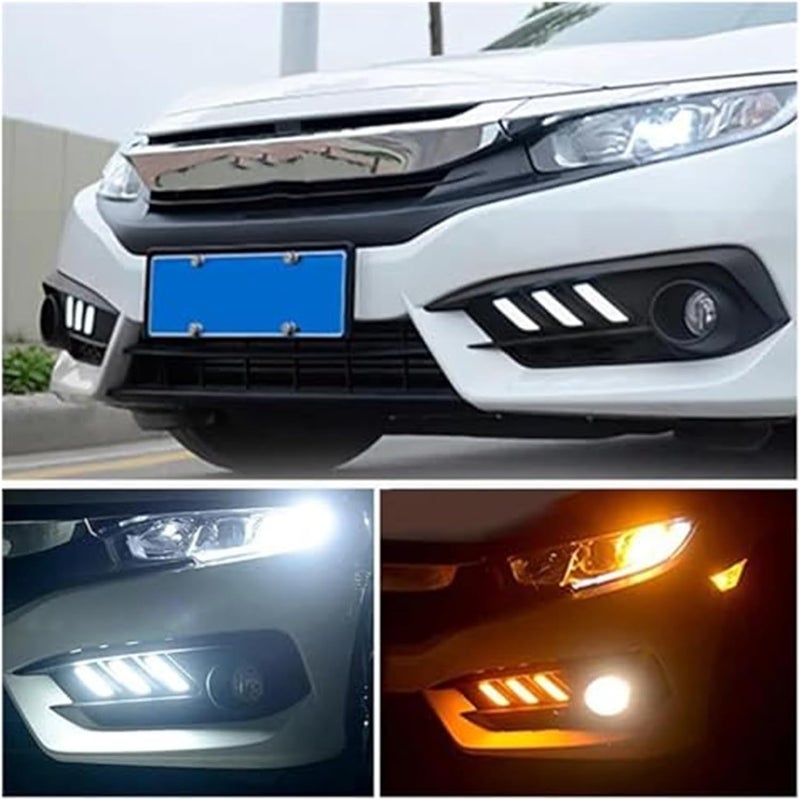 Wivplex LED Daytime Running Lights for Civic 2016-2019 - Image 2