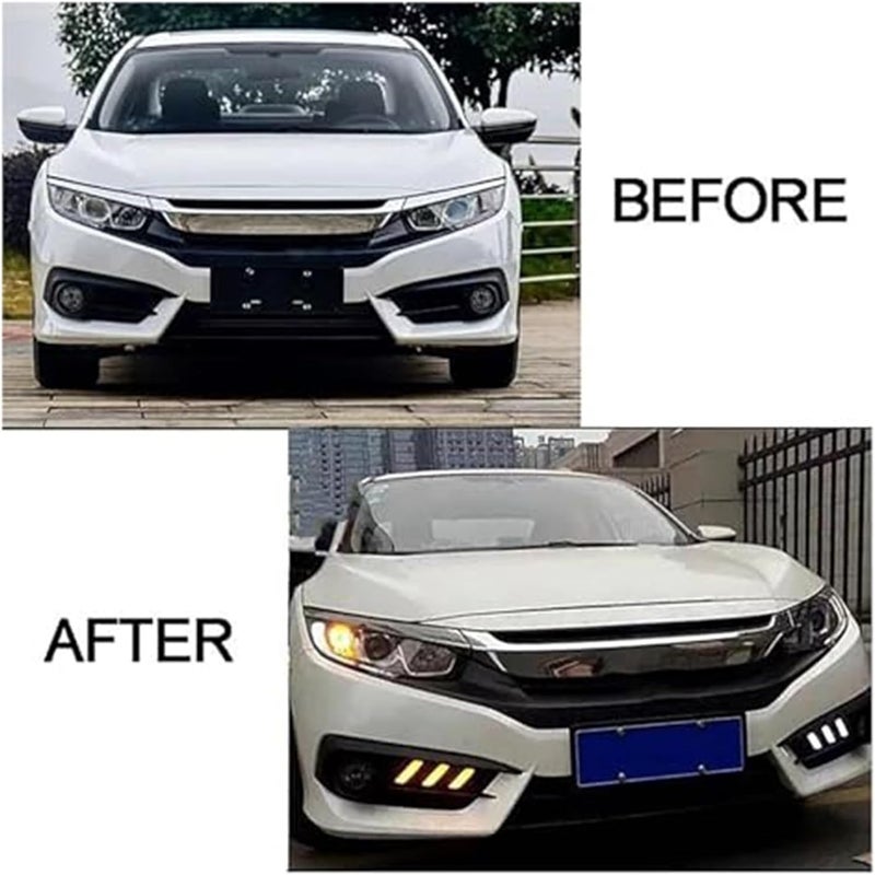 Wivplex LED Daytime Running Lights for Civic 2016-2019 - Image 4