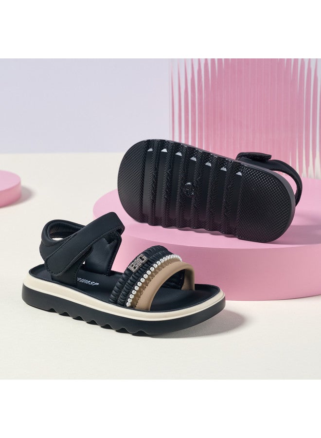 Bumblebee Girls Sandals Summer Princess Open-toe Shoes For Kids Breathable Hollow-out Beach Sandals Soft Sole Fashion Shoes For Big Girls - Image 3