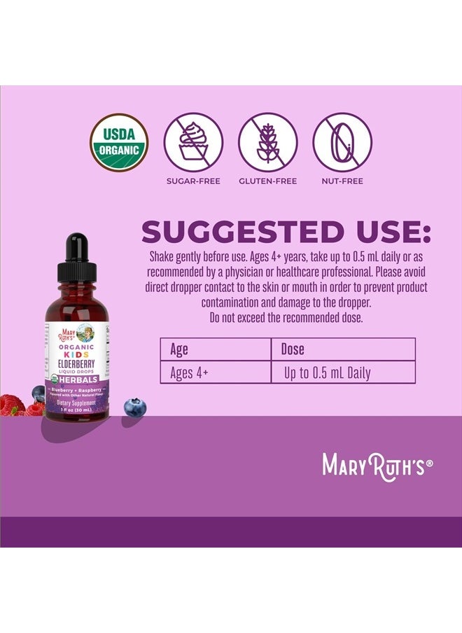 Organic Kids Elderberry Liquid Drops, Blueberry + Raspberry, 30ml - pzsku/ZEB1923B7F9CD0429AD84Z/45/_/1738842550/ba26610b-b871-4f60-acd8-9fdfc4b09812