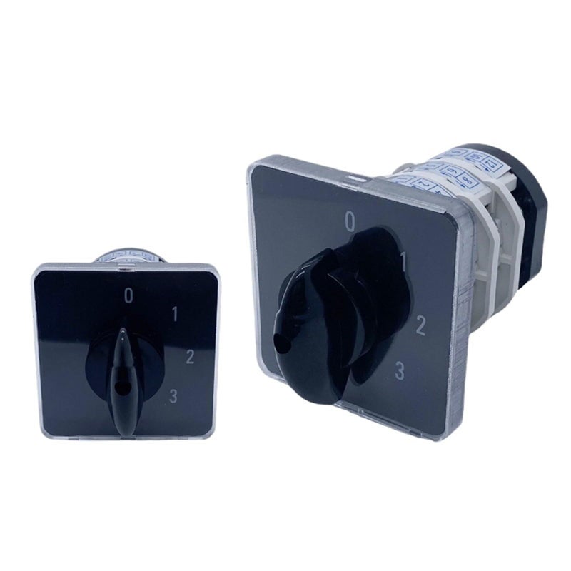 LW31 Silver 3 Sections 32A Four Speed 0 3 Combination Switch YMZ12 32 3 Silver Contact - Image 5