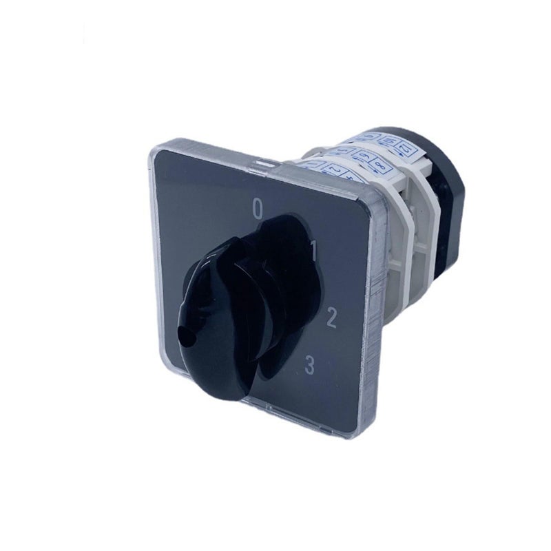 LW31 Silver 3 Sections 32A Four Speed 0 3 Combination Switch YMZ12 32 3 Silver Contact - Image 2