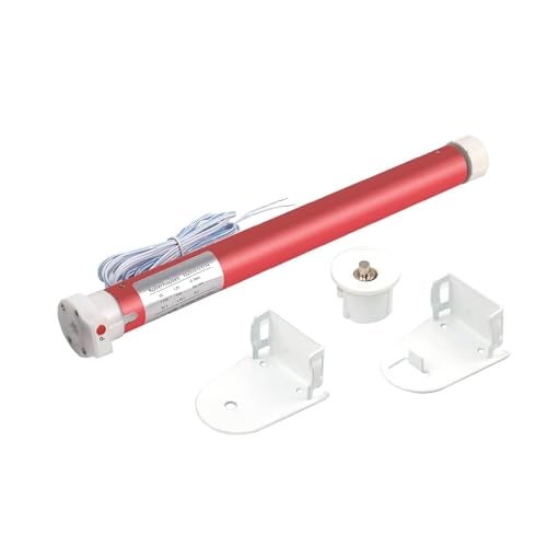 Rollerhouse 2 Wire Switch Controlled Motor Electric Roller Motor Hard Wired 12V DC Motors for RV Electric Roller Shade, Working for 1-3/16" Roller Tube - Image 1