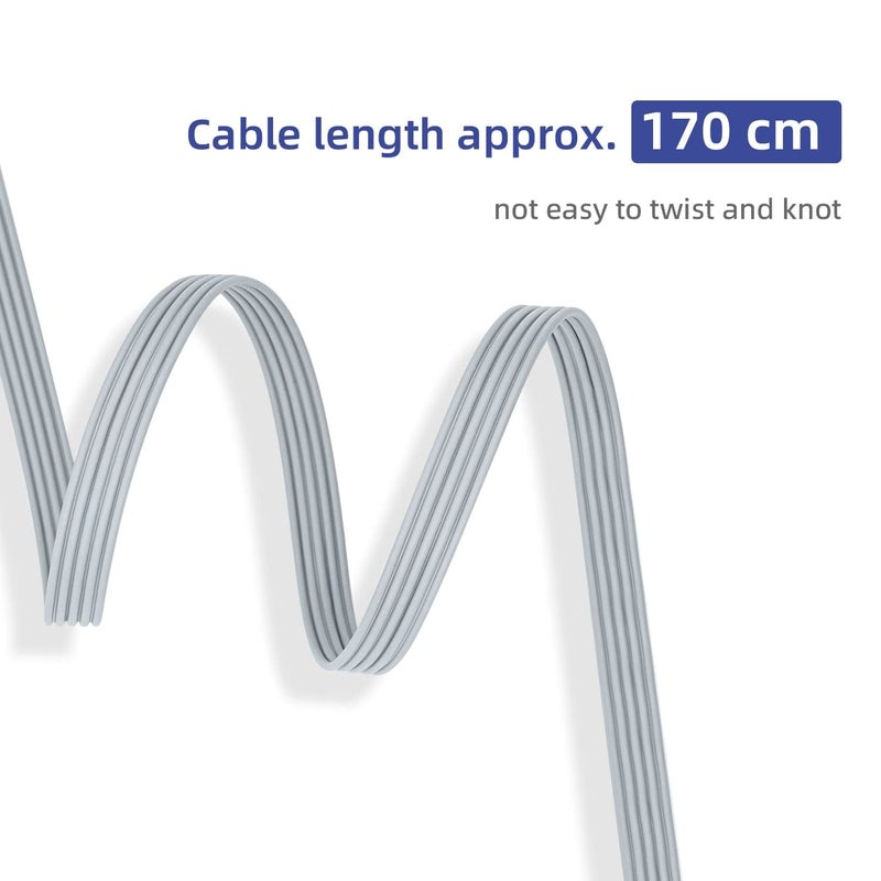 Mcbazel High Definition Wii Component Cable for Nintendo Wii HDTV AV Audio Video - Premium Wii Cables for Enhanced Gaming Experience with Crisp Visuals and Superior Sound Quality - Image 5