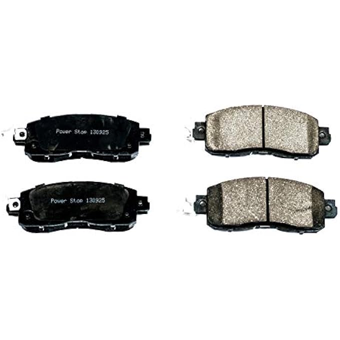 rayihni Power Stop 161650 Z16 Evolution Front Ceramic Brake Pads For 2013 2014 2015 2016 2017 2018 2019 2020 2021 2022 2023 Nissan Altima  2014 2015 2016 2017 Nissan Leaf - Image 4