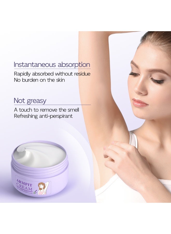 مايتشير التآخين مشرقة كريم مزيل الرائحة لعلاج التآخين المظلمة ، مكافحة رائحة الجسم للنساء والرجال ، 20g - Image 3