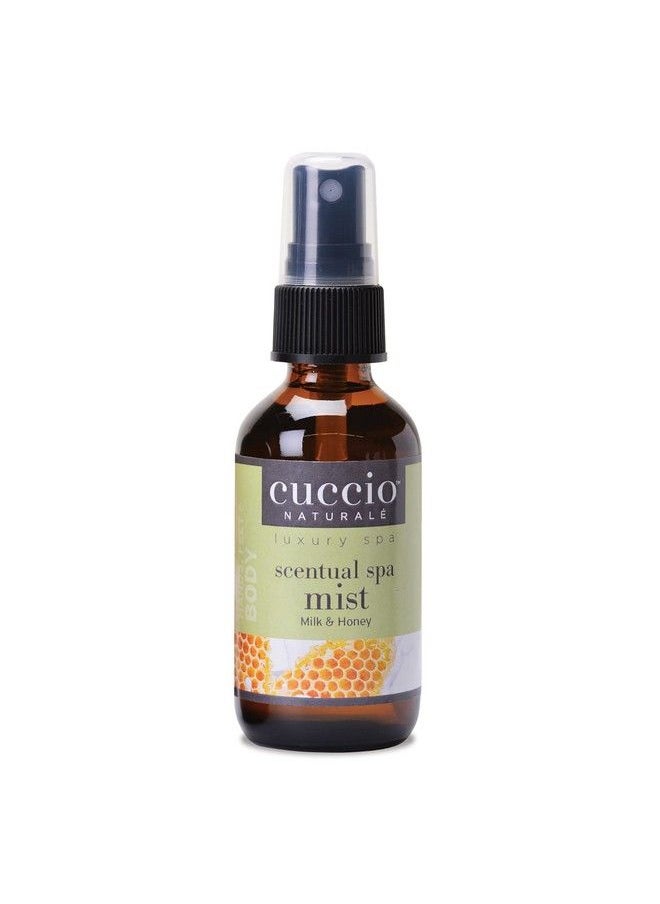 Cuccio Naturale Scentual Spa Mist  Aromatic Spray  Soothes And Softens Skin  Radiant And Rejuvenated Skin  Promotes A Relaxed And Calm Mindset  Paraben Free  Milk And Honey  2 Oz  - Image 2
