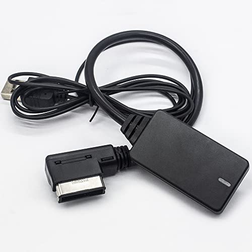 Yoper Bluetooth 5.0 Adapter Compatible with Audi A3 A4 A5 A6 A7 S3 S4 Q3 Q5 Q7 Volkswagen VW 2G 3G 3G+ AMI MMI Port Cable Music Play Connector Works with Apple iPhone iPod Android - Image 1