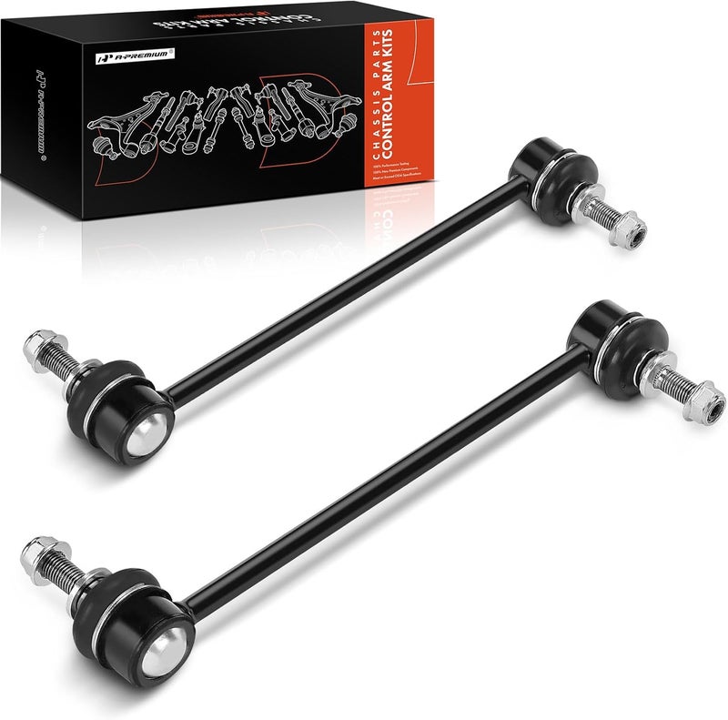 A-Premium 2 x Front Sway Bar Links Stabilizer Bar Links, Compatible with Chevrolet Spark 2016 2017 2018 2019 2020 2021 2022 - Image 1